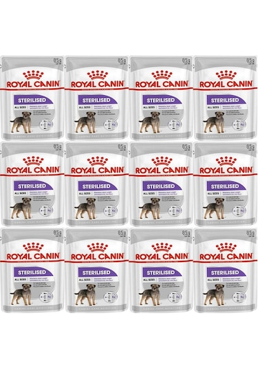 Royal Canin Ccn Sterilised Pouch Köpek Yaş Maması 12 x 85 G