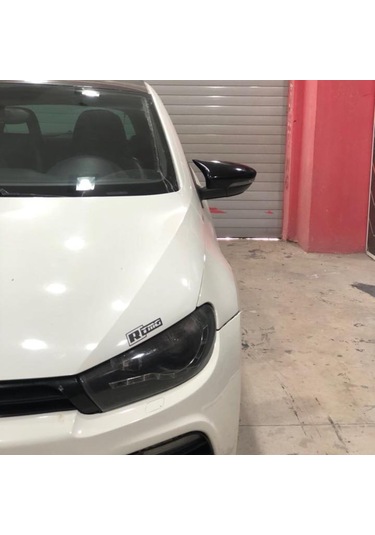 Volksvogen Scirocco 2008-2016 Batman Yarasa Ayna Kapağı Piano Black Abs Plastik
