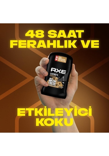 Axe Leather Cookies 48H Erkek Stick Deodorant 50 ML