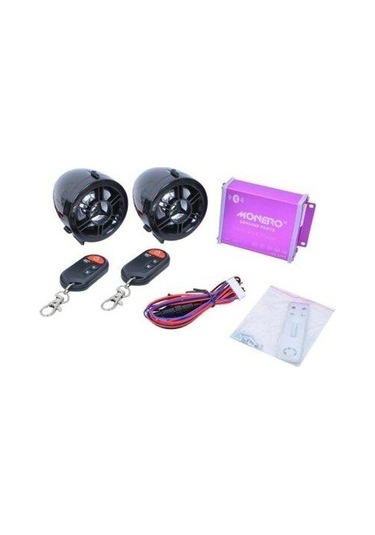 Motosiklet Alarm Seti Bluetooth Siyah