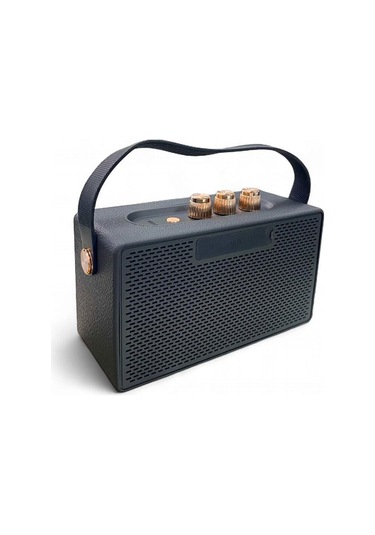 Rose Sp-431 Taşınabilir Şarjlı Bluetooth Hoparlör - Siyah