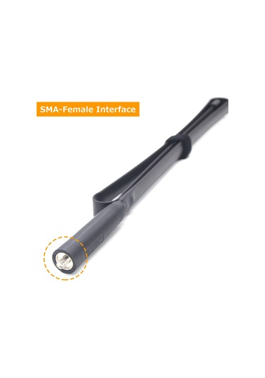 Geeksen Kask Telsizi At-124 İnterkom Anteni 124cm Katlanır Anten Sma-dişi Arayüzü Yüksek Kazanç Geniş Uygulama Aralığı