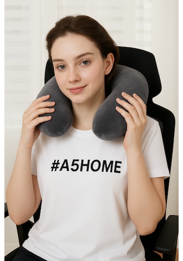 Seyahat Boyun Yastığı Ortopedik Siyah