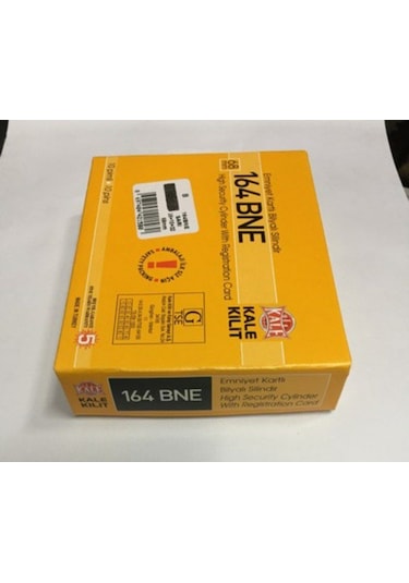 Kale 164 Bne 68 Bilyalı Barel Sarı 5 Anahtar