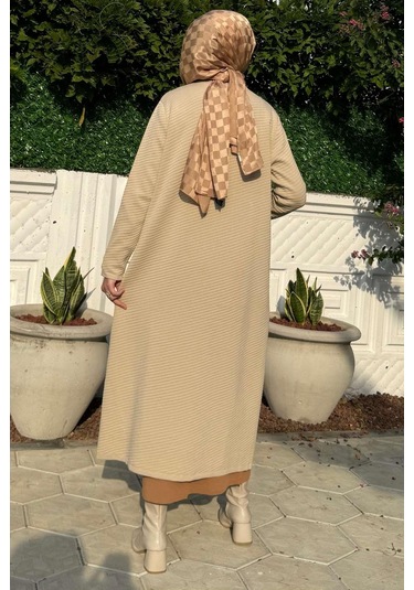 Sinem Çelik Örme Triko Hırka Taş Çok Renkli