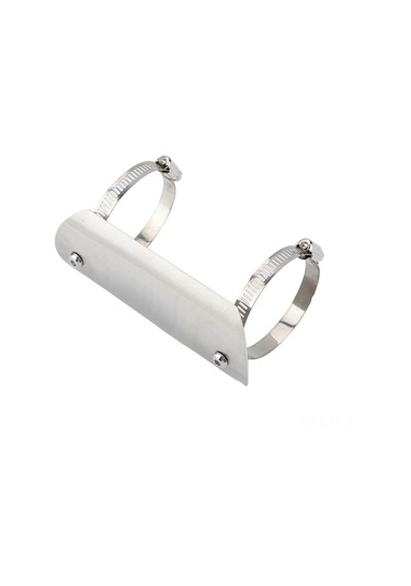 Lemestar Motosiklet İçin Evrensel Paslanmaz Çelik Ekzos Ortası Koruması - Isı Ve Çarpma Koruyucu, Kolay Kurulum, Su Transferi Karbon Desenli