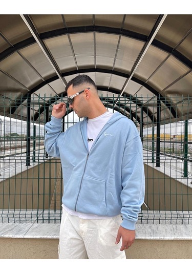 Karl Kani Oversize Zip Hoodie Sweatshirt 001