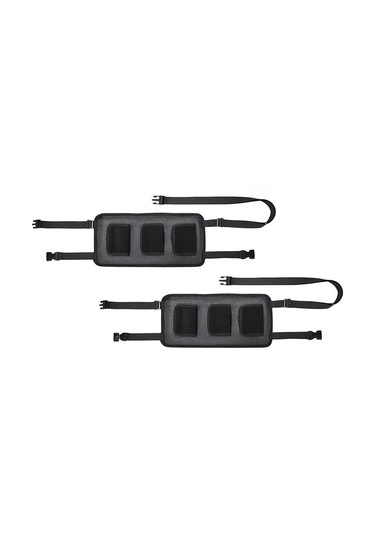 Teltree Araç Arka Koltuk Balıkçılık Kamışı Tutucu Seti - Sürekli Sabitleme, Araç İçi Balıkçılık Gereci Siyah, 38x18cm