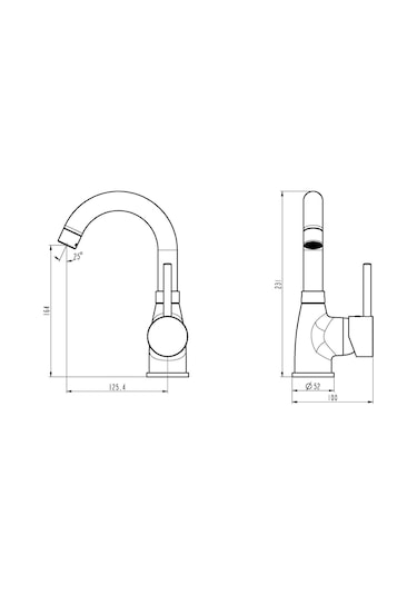Sardıcı Krom Gövde Lavabo Bataryası
