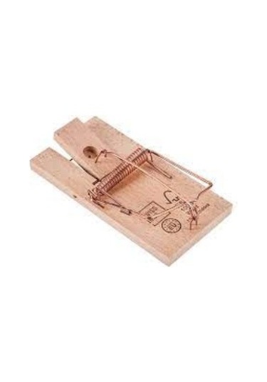 Swissinno  Büyük Boy Ahşap Klasik Fare Kapanı