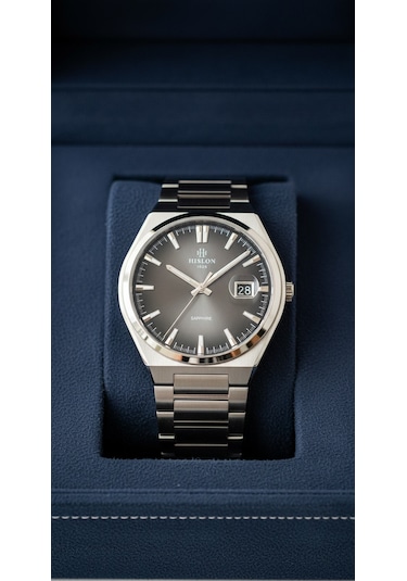 Hislon Gümüş Çelik Kordon Erkek Kol Saati Cl222s-04ss Gümüş