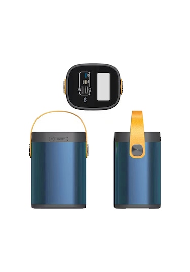 120000 Mah Powerbank, Hızlı Şarj 22.5w , Led Gösterge, El Feneri, Çift Usb, Güvenli Ve Taşınabilir. Mavi