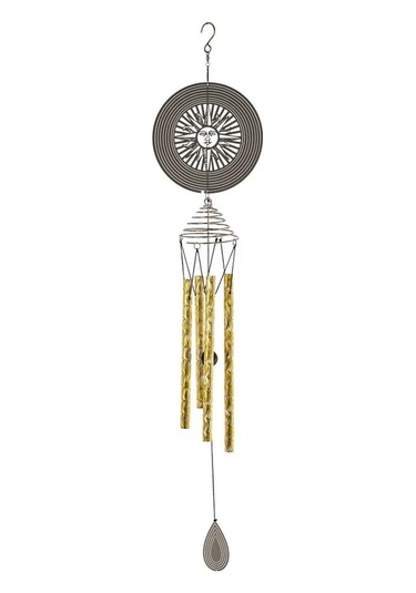 Decor Point Rüzgar Çanı: Ev Ve Dış Mekan İçin Metal Rüzgar Çanı, 14,5x14,5x73 Cm 340237626