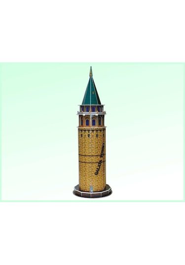 3D Puzzle 3 Boyutlu Maket Galata Tower Galata Kulesi