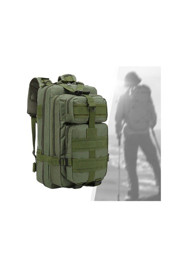 Pazly Büyük Kapasiteli Yeşil Yürüyüş Sırt Çantası - Spor Ve Outdoor İçin Yeşil