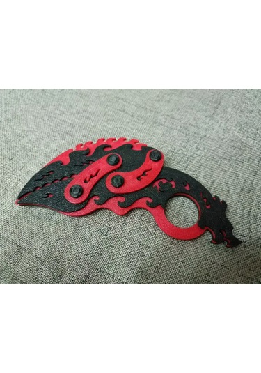 Ejderha Pençesi Şekilli Oyuncak Bıçak - Dekoratif Masaüstü Koleks