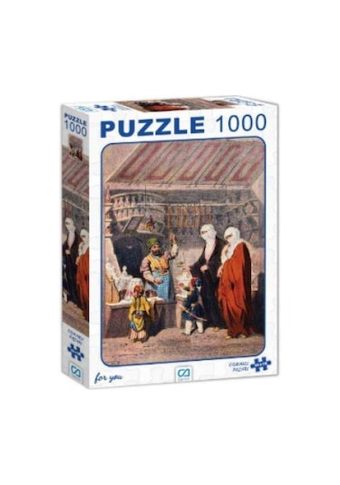 Ca Games Puzzle 1000 Parça Osmanlı Pazarı