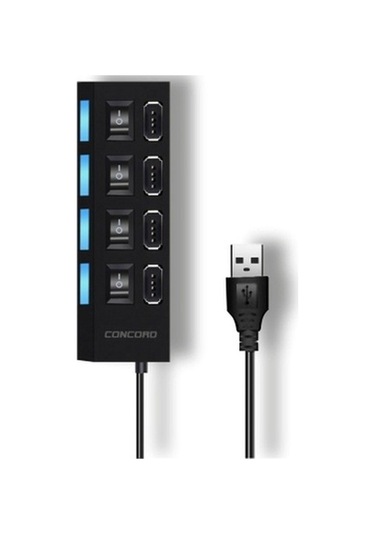 USB Hub 2.0 (USB Çoğaltıcı) Concord C-852