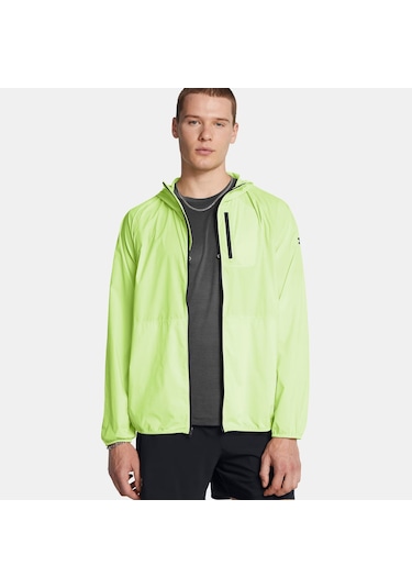 Under Armour Launch Lightweight Erkek Sarı Koşu Ceketi 1381879 Sarı