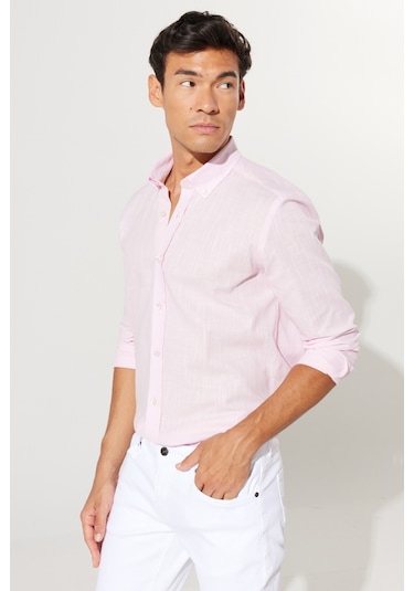 Ac&Co / Altınyıldız Classics Erkek Gömlek (476750241) Pembe