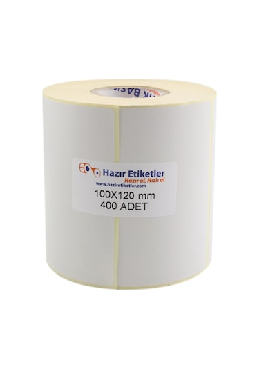 Eko Termal Rulo Etiket 100mm X 120mm 400 Adet