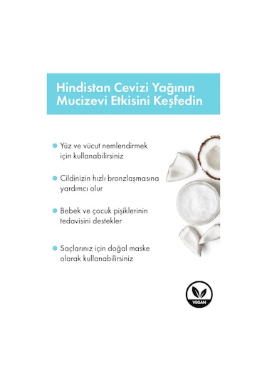 Mandamarina Hindistan Cevizi Yağı 310 Ml Diğer