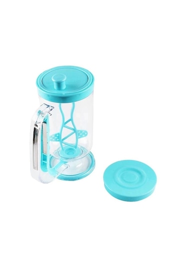 Pratik Ölçekli Kolay Pankek Kek Krep Akıtma Yapma Makinesi Karıştırıcı Çok Renkli