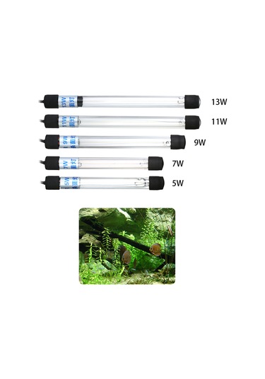 Kangvka Akvaryum Uv Cihazı 5w: Alg Giderici Ve Sterilizasyon Lambası Avrupa Standartı