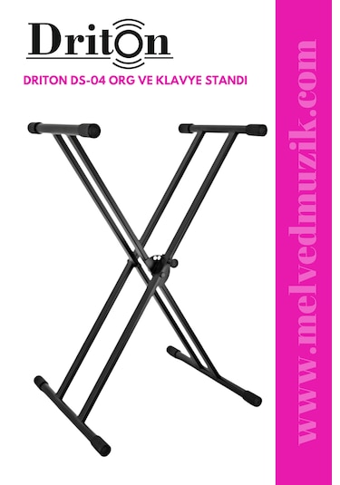 Driton Ds-04 Profesyonel Ayarlanabilir Org Sehpası Ve Klavye Stan