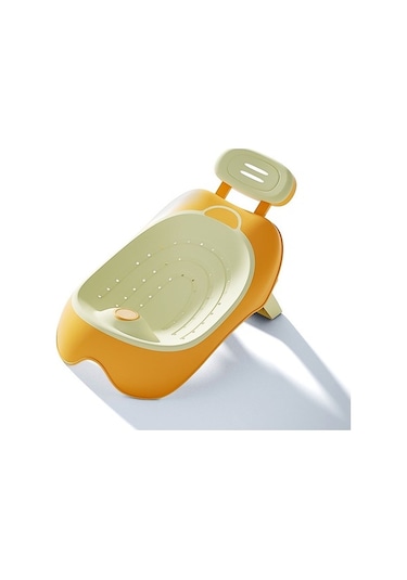 Dancemonkey Bebek Banyo Standı Kaymaz Küvet - Renkli Turuncu