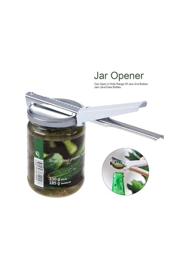 Yaşlılar Ve Artritlilere Uygun Şişe Açacağı - Paslanmaz Çelik B Diğer