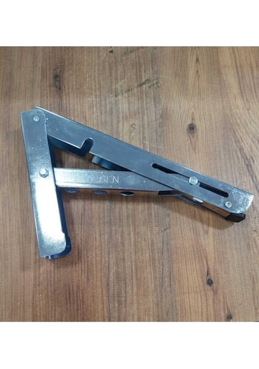 Gürçay Mandallı Katlanabilir Masa Konsolu 1 Çift Çinko 40Cm