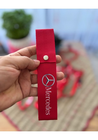 Mercedes Tasarımlı, Kırmızı Renk Yüksek Kalite Tampon & Çeki İpi