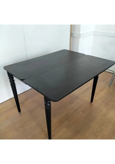110 X 45 Katlanır Masa Siyah