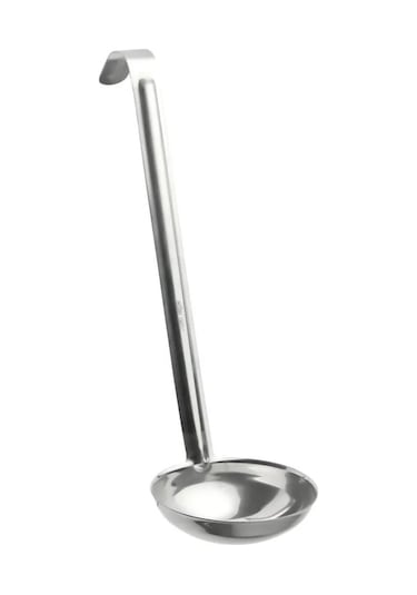 Pazly Paslanmaz Çelik 200ml Çorba Kepçesi - Dayanıklı & Şık Mutfak Yardımcısı