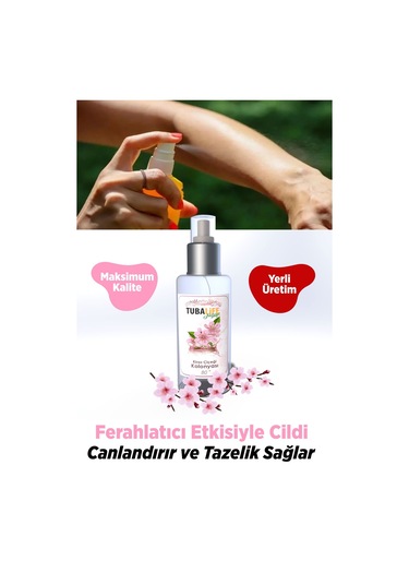 Tubalife 80 Derece Kiraz Çiçeği Kolonyası 100 ML