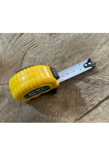 Gfb Çelik Şerit Metre 3 Metre 16mm Kırılmaz Abs Plastik