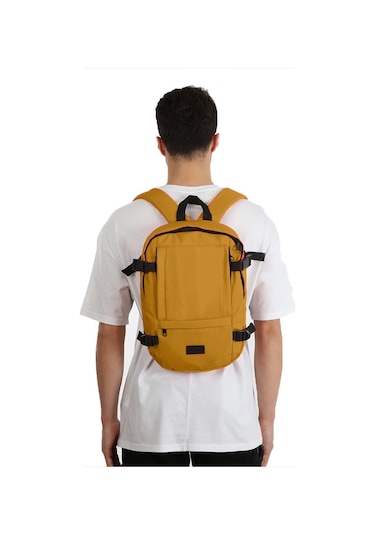 Bagslap Hardal Su Geçirmez Kumaş Sırt Çantası 1028