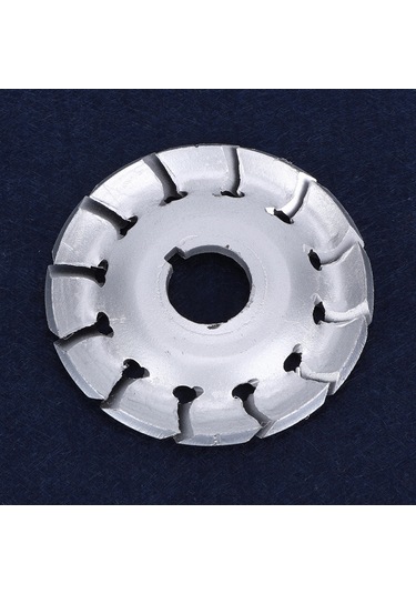 Maiyame Mangane Çelik Açı Gönüllü Uç Parçası 12 Dişli Ahşap Oymacılık Bıçağı 65x16mm Gümüş Dayanıklı Malzeme Kaldırma Ve Şekillendirme