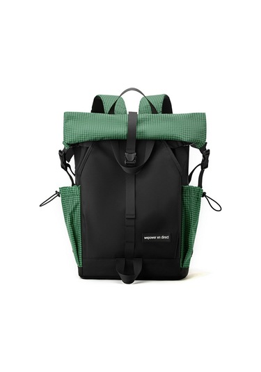 Wepower 6631 36-55l Rulo Üst Sırt Çantası Su Geçirmez Naylon Seyahat Omuz Çantası Erkekler Kadınlar İçin Yeşil