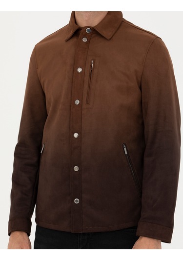 Pierre Cardin Erkek Kahverengi Deri Mont-kaban 50280331-400 Kahverengi