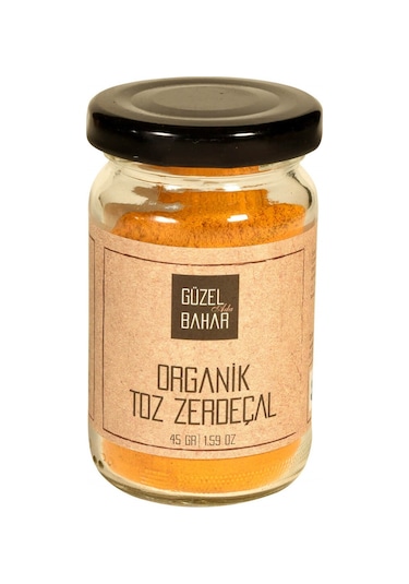 Güzel Ada Gıda Organik Toz Zerdeçal 45 G