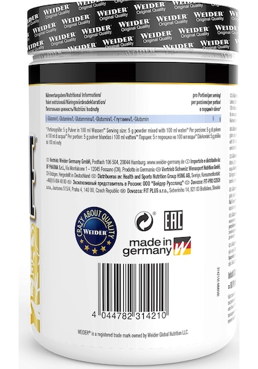 Weider Glutamin 400 Gr