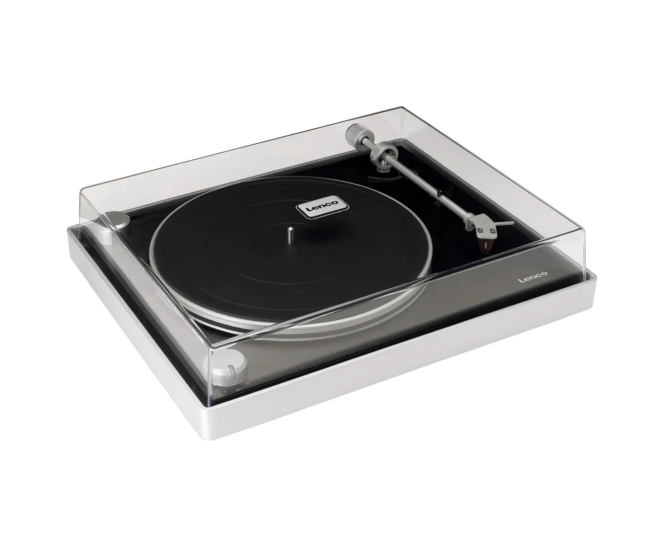 Lenco L-455bk Siyah Dahili Hoparlörlü Aliminyum Pikap-2m İğneli-l-455bk