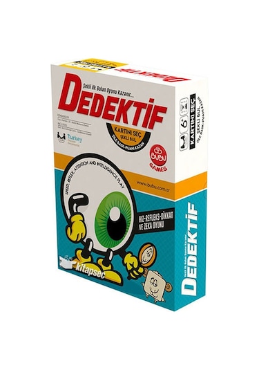 Bu-bu Dedektif Eğitici Kutu Oyunu Gm0008