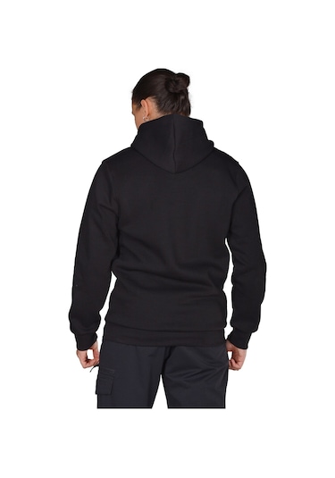 Diadora Bergamo - Erkek Siyah Pamuklu Spor Sweatshirt