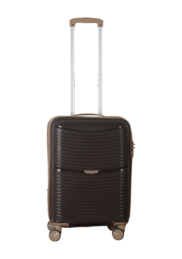 Mçs Group V379 Aura Y.üretim Pp Valiz 55 Cm S21yy100014255 11161 Acı Kahve/şampanya