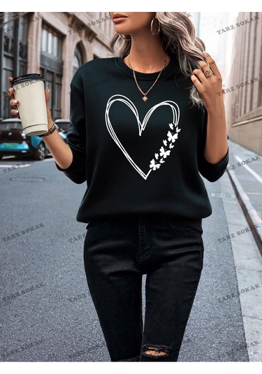 Y2k Yeni Sezon Ssweat Harajuka Kuromi Retro Kod 124-trzksw4374 Siyah