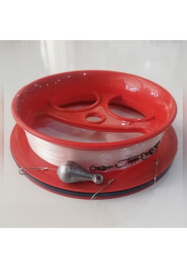 Tekne ve Kıyı Balıkçılığı 50 Mt Misinalı El Kasnağı+20 Gr Kurşun