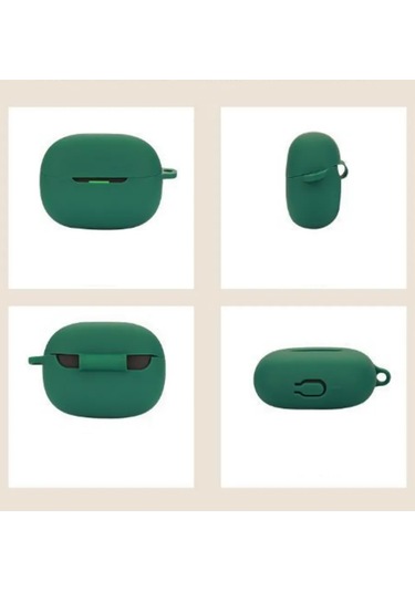 Maestro Store Xiaomi Redmi Buds 5 Pro Silikon Kılıf 260084457 Koyu Yeşil